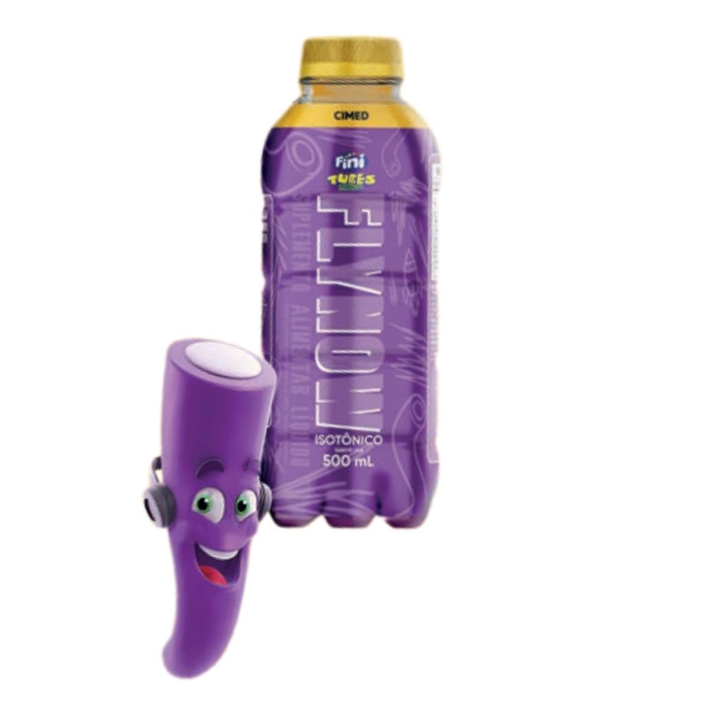 FLYNOW ISOTONICO LÍQUIDO 500ML TUBES UVA