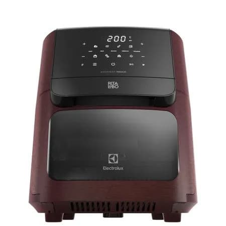 Air Fryer Oven Electrolux por Rita Lobo 12L Digital Vermelha Escura Experience 1700W (EAF86) 220V