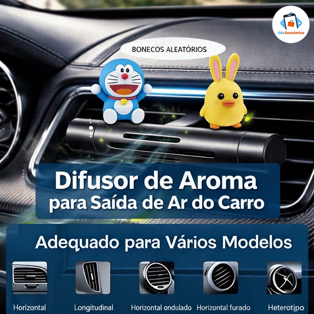 Clip Aromaterapia Para Carros De Ar Aromatizador Ar Condicionado Perfume Aroma Purificador de Ar