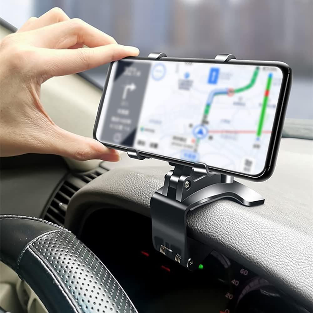 Suporte Para Telefone Carro No Painel , Celular Com De Rotação De 360 Graus Smartphone Clipe , Operação Multifuncional U