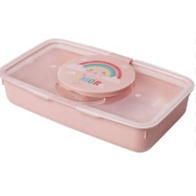PORTA LENCO UMEDECIDO ROSA - PLASUTIL