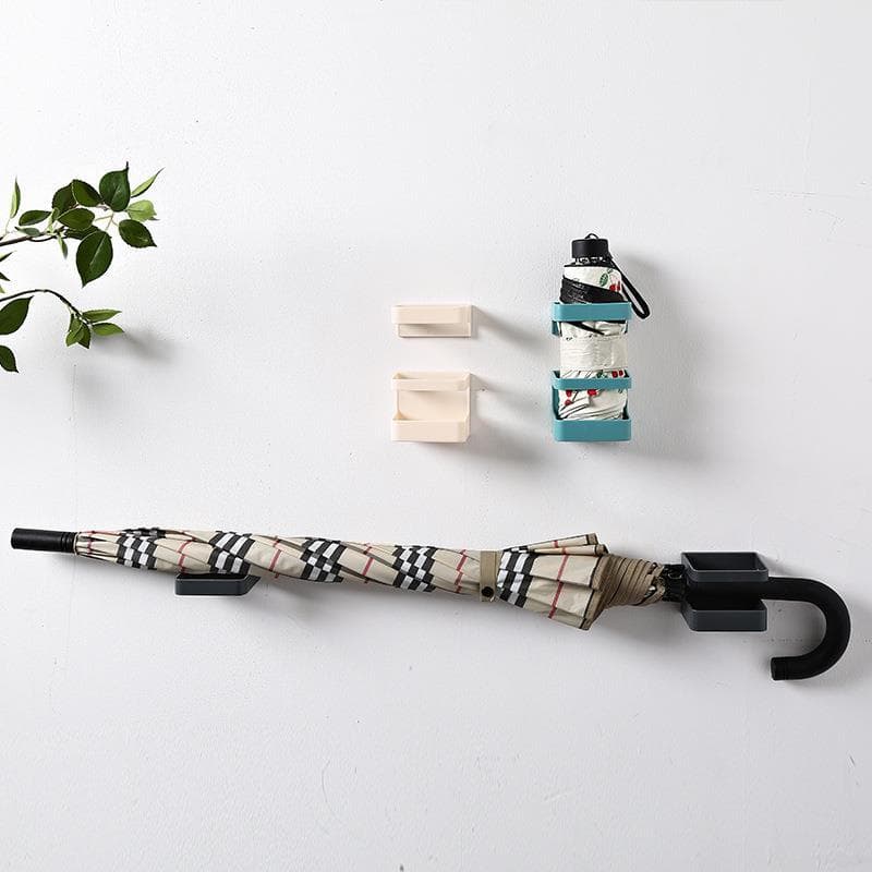 Criativo fixado na parede curto guarda-chuva suporte multifuncional dreno guarda-chuva rack de armazenamento fabricante 