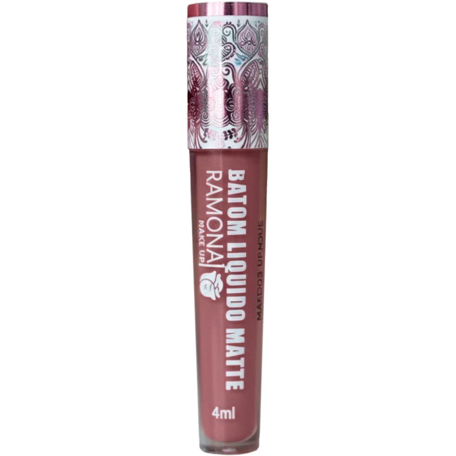 Batom Líquido Matte Cor 30 Rosa Antigo 4ml - Ramona Make Up