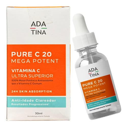 Ada Tina Pure C 20 Sérum Clareador Potente Vitamina C