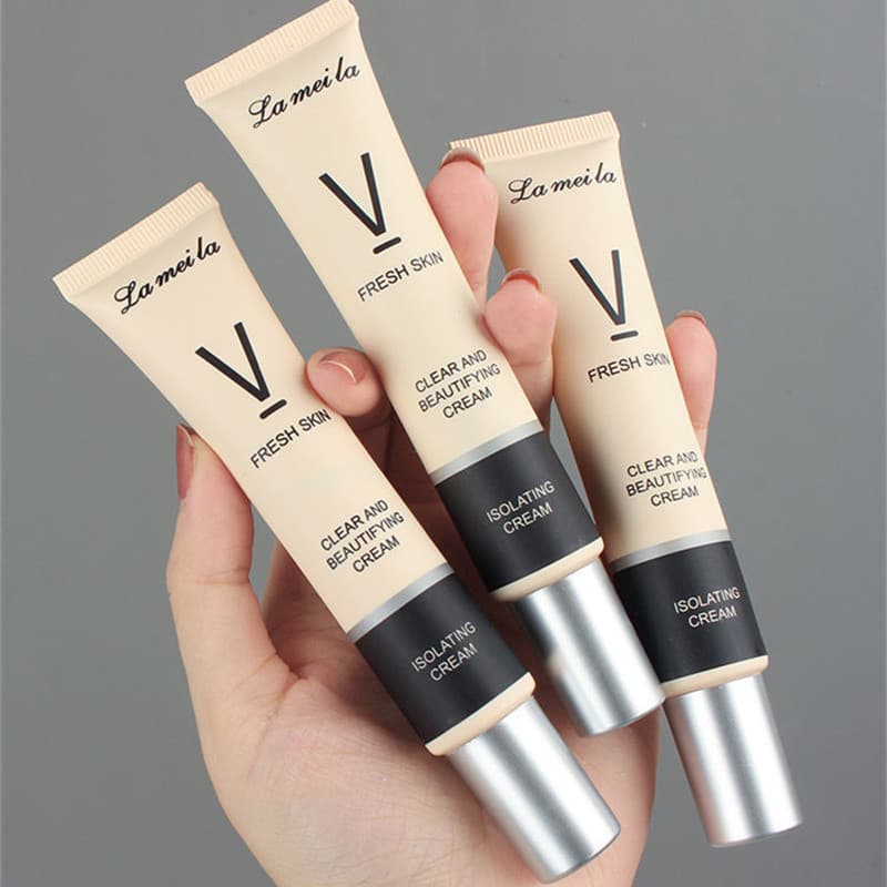 Base genuína creme Primer de maquiagem sem creme de maquiagem base de controle de óleo corretivo hidratante base líquida