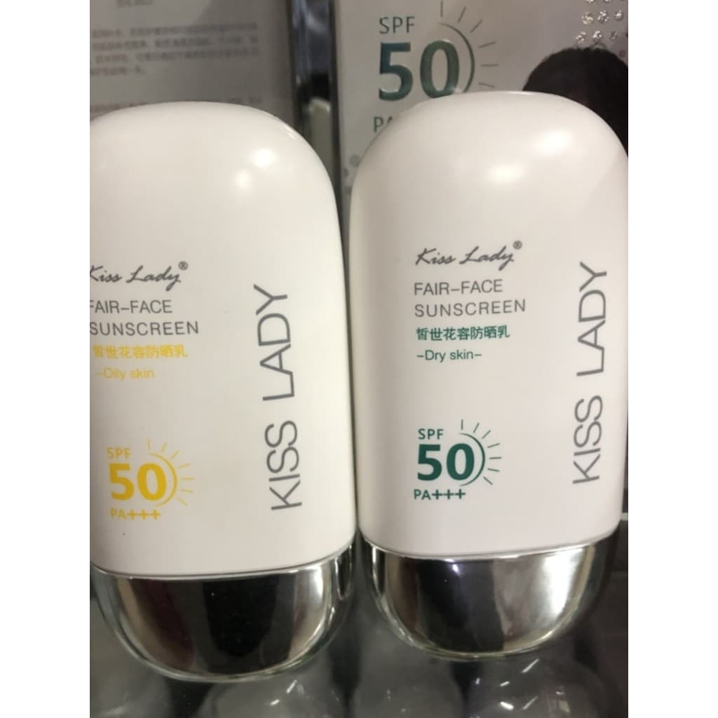 Kashi Lan Xi Shi Huarong Loção Protetor Solar Chubby com Sensação de Água Creme Refrescante Protetor Solar Prevenção de 
