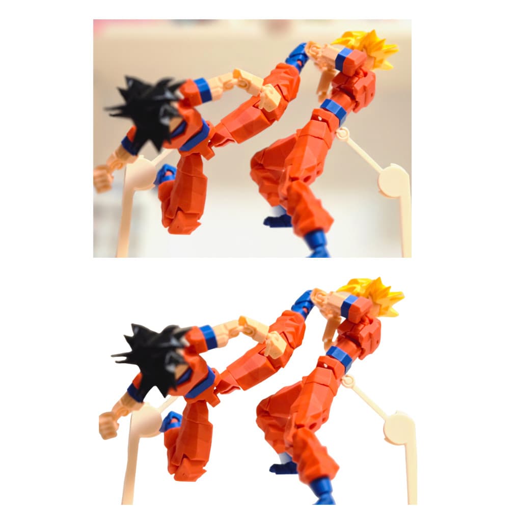 Boneco Articulado Goku Dummy – Colecionável Inspirado Dragon Ball