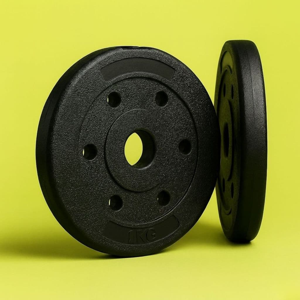 Anilha Peso de Academia Halter 1kg Halteres Peso Musculação Anilhas e Barras Pesinhos de Academia