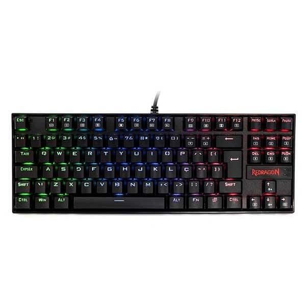 Teclado Gaming ReDragon Kumara Mecanico RGB Switch Brown, K552RGB-1-BRW