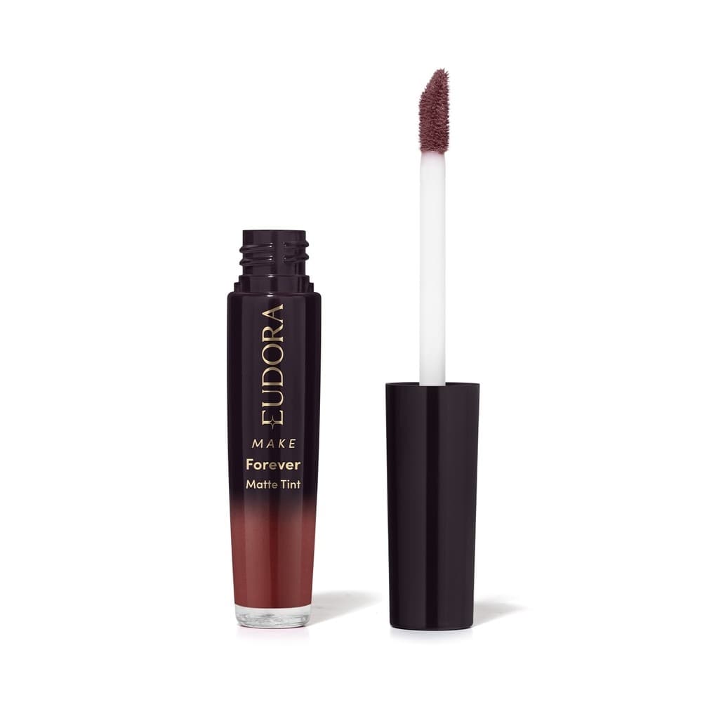 Eudora Make Forever Batom Líquido Bordô Intenso Matte Tint 4ml