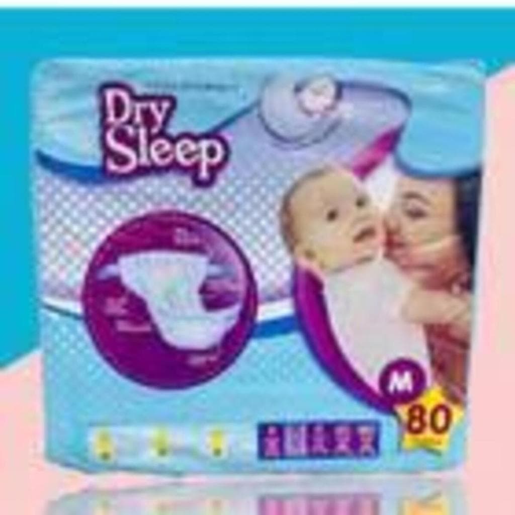 FRALDA DRY SLEEP HIPER M C/80