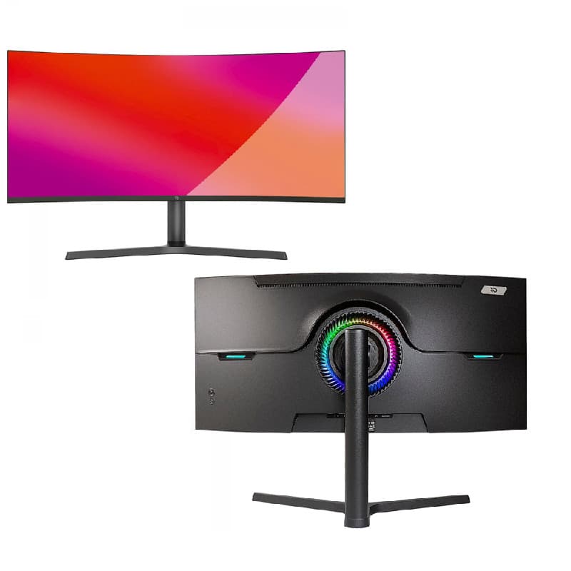 Monitor Duex Gamer 34 Curvo Dxpro340P 180Hz Wqhd R1000