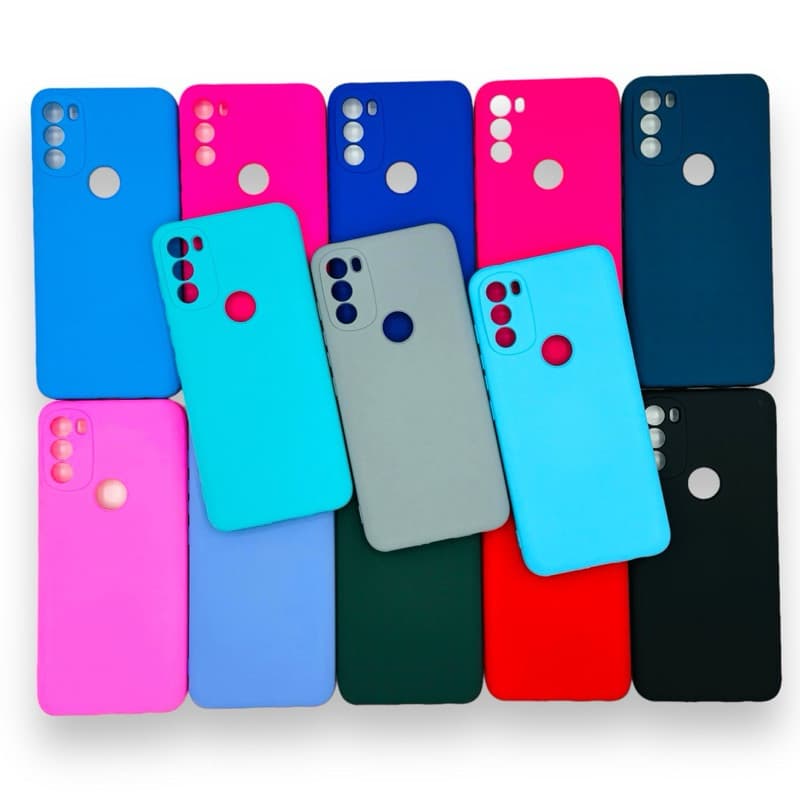 Capa Para Motorola Moto G71 Silicone Aveludada Capinha De Celular