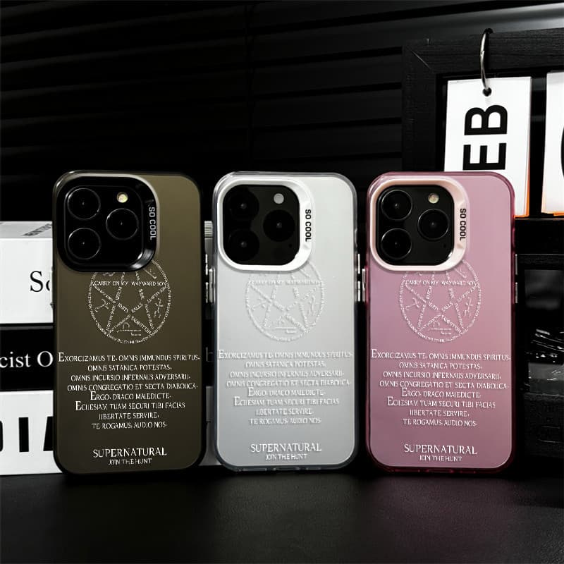 Capinha de celular quadro Supernatural para Samsung A16 A15 A14 A13 A17 A07 A05 A55 A35 S24 Ultra S25 Ultra capinha