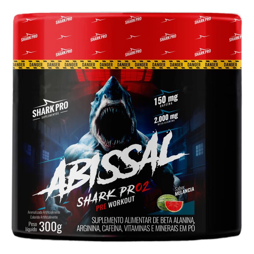 Abissal Pré Treino 300g - Shark Pro Pre Workout