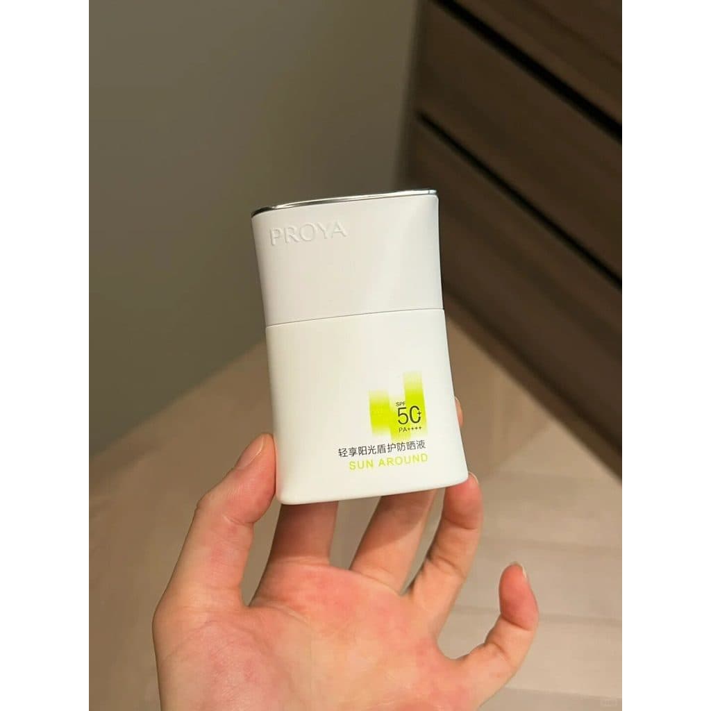 Novo produto protetor solar!Polya Shield Protetor Solar Nuvem Protetor Solar Refrescante À Prova de Suor Isolamento Leve