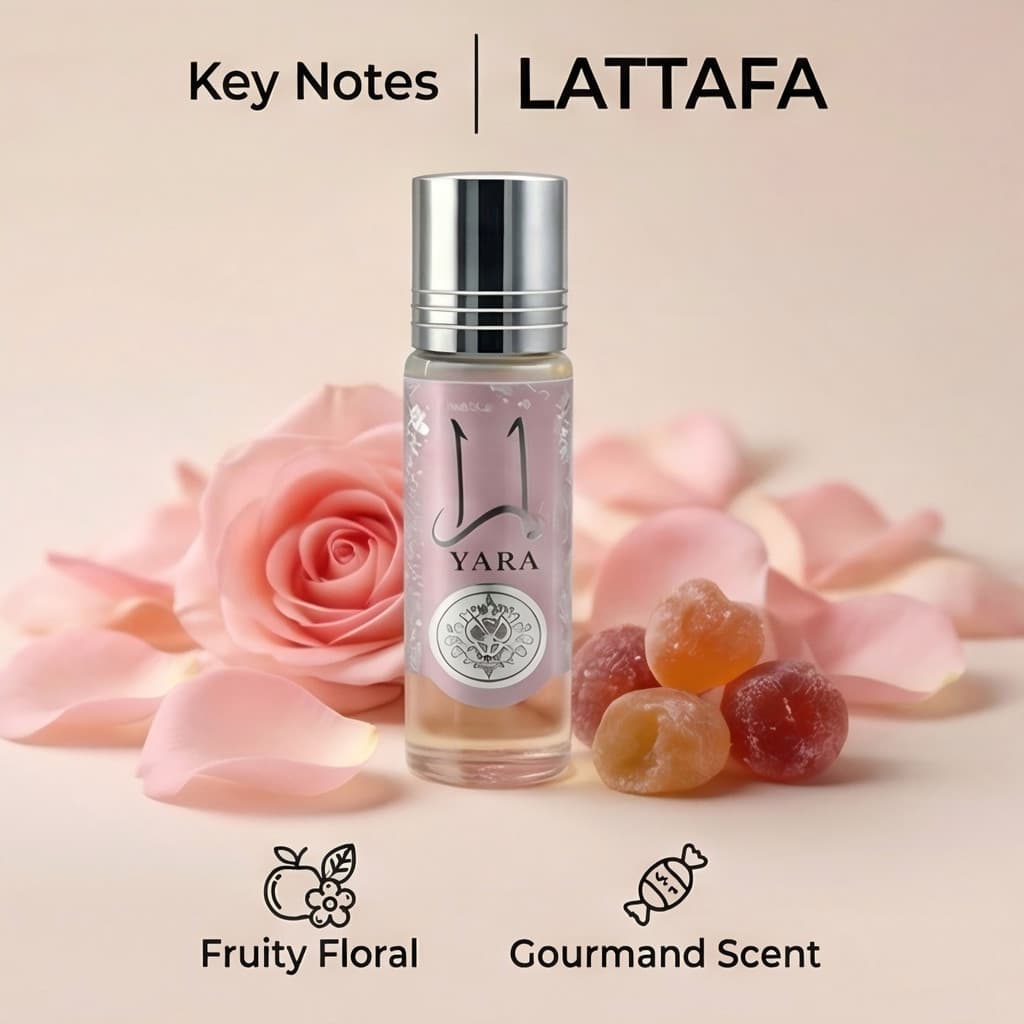 Lattafa Yara 10ml EDP – Doce Floral | Feminina | Longa Duração | Original
