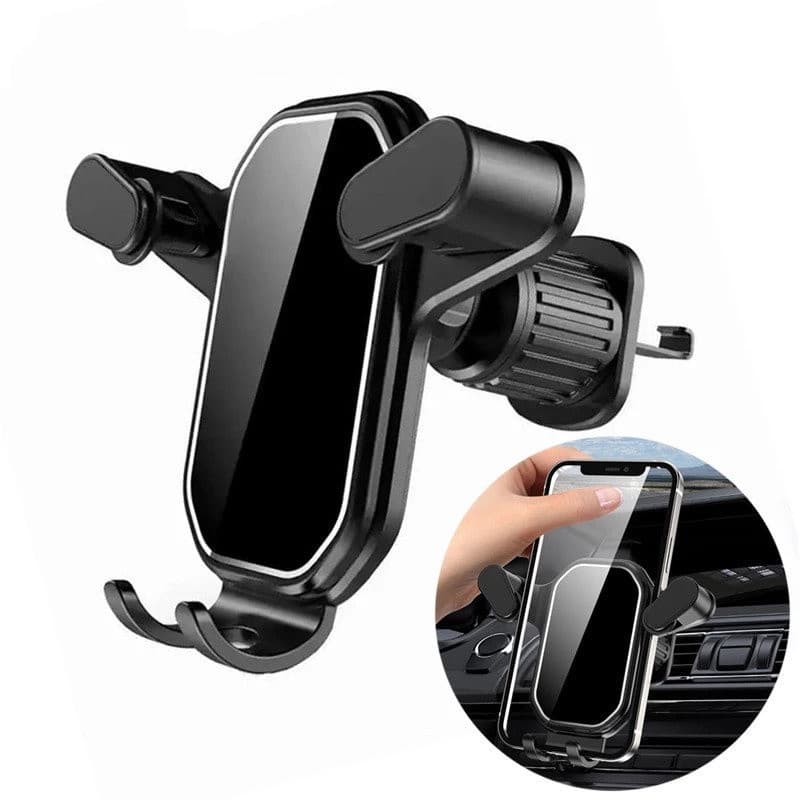 Suporte Veicular Carro Para Celular 360 ° Giratório Firme Universal Multifuncional Ventilacao Ar