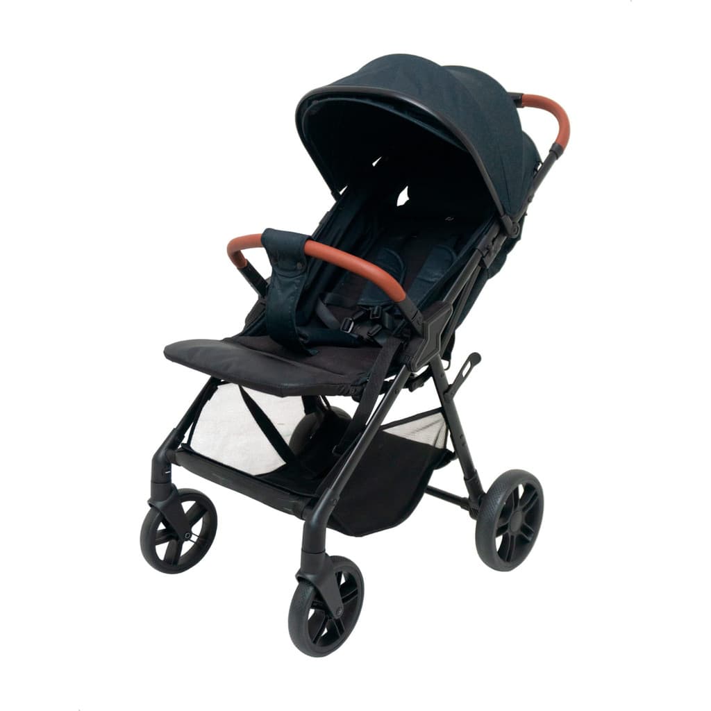 Carrinho de Bebe Passeio Freso Confort Z2 Preto Dobrável Cinto 5 Pontos Proteção UV Reclinável Freio Dia das Crianças