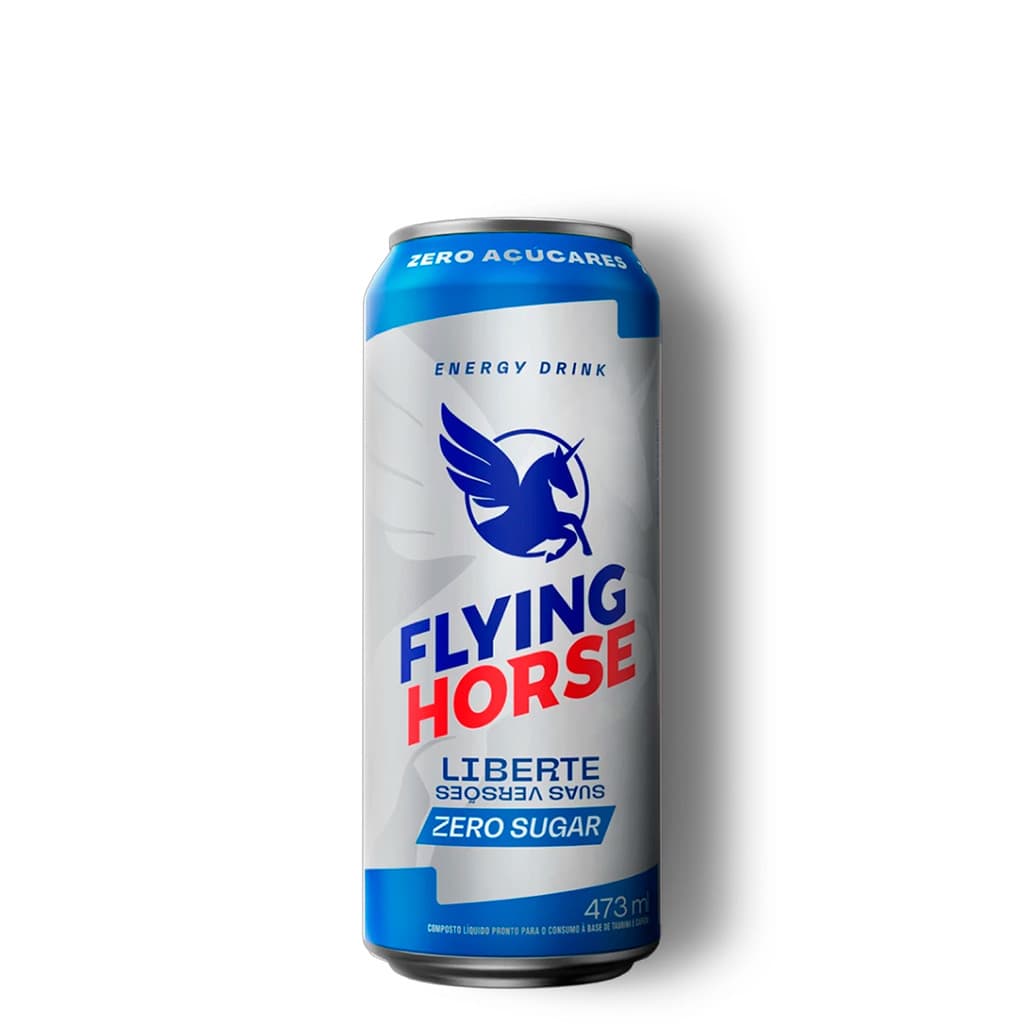 Energético Flying Horse Energy Drink Zero 473ml 1un