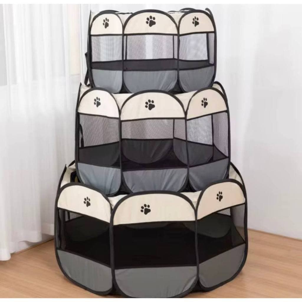 Casinha Para Animais Pets Gatos Cercadinho Portátil Tenda Dobrável  M G GG - Envio Já!