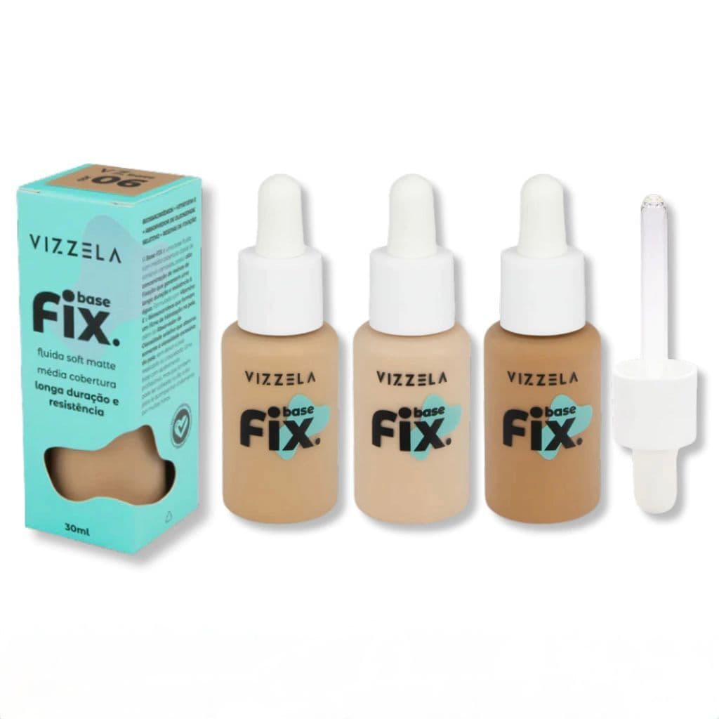 Base Líquida Soft Matte Fix Vizzela