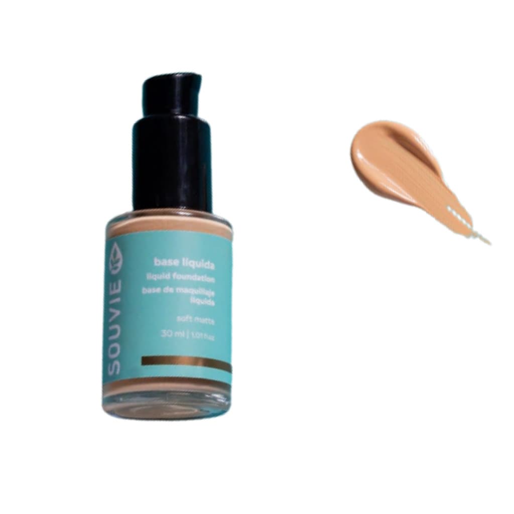 Base Liquida Facial Castanha 40 Hipoalergênica FPS 20 Souvie 30ml
