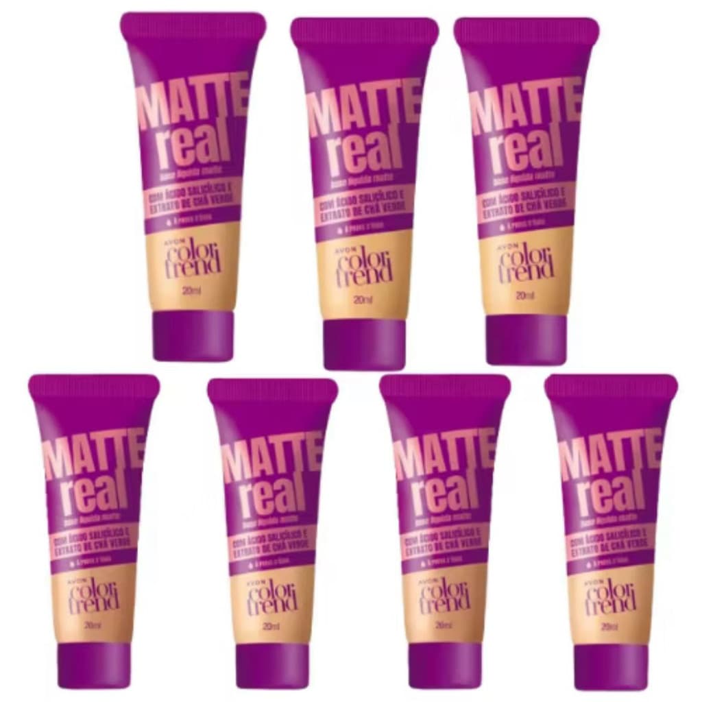 Base Líquida Color Trend Matte Real Avon