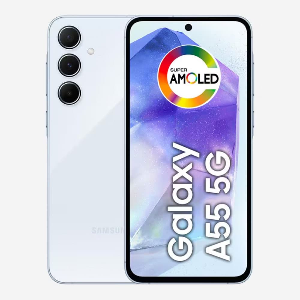 Smartphone Galaxy A55 5G 128GB 8GB RAM Câmera Tripla Traseira de até 50MP Selfie de 32MP Samsung