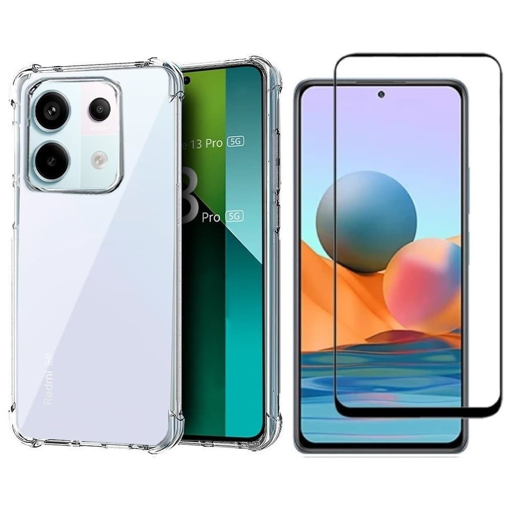  Película e Capa Capinha Xiaomi Redmi Note 13 Pro 5G