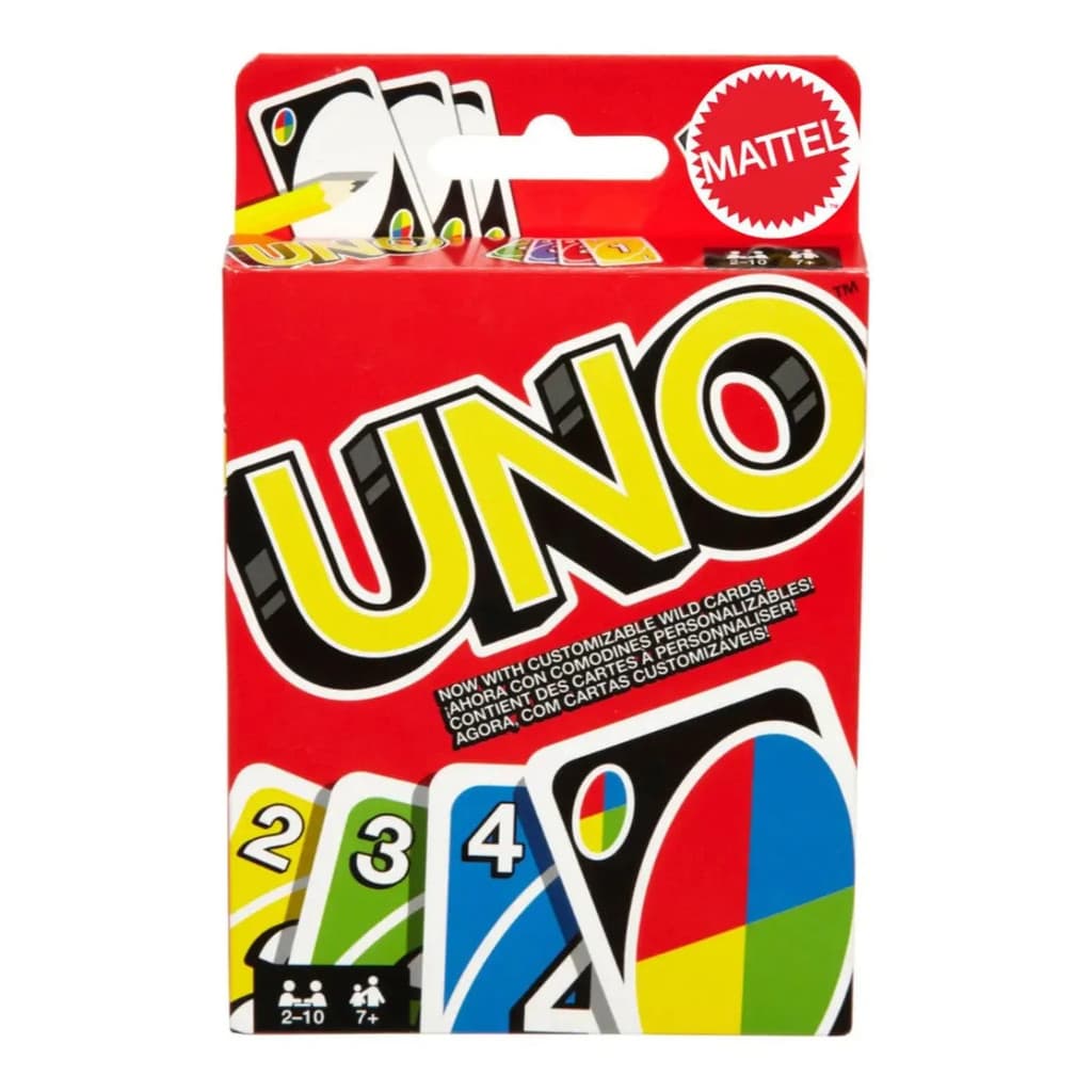Uno Jogo De Cartas Original Mattel Diversão Em Família
