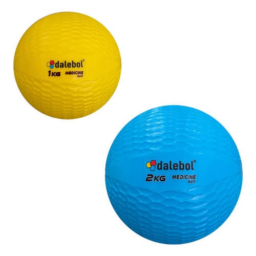 Kit 2 Bolas De Peso Medicine Ball Treino Musculação Dalebol