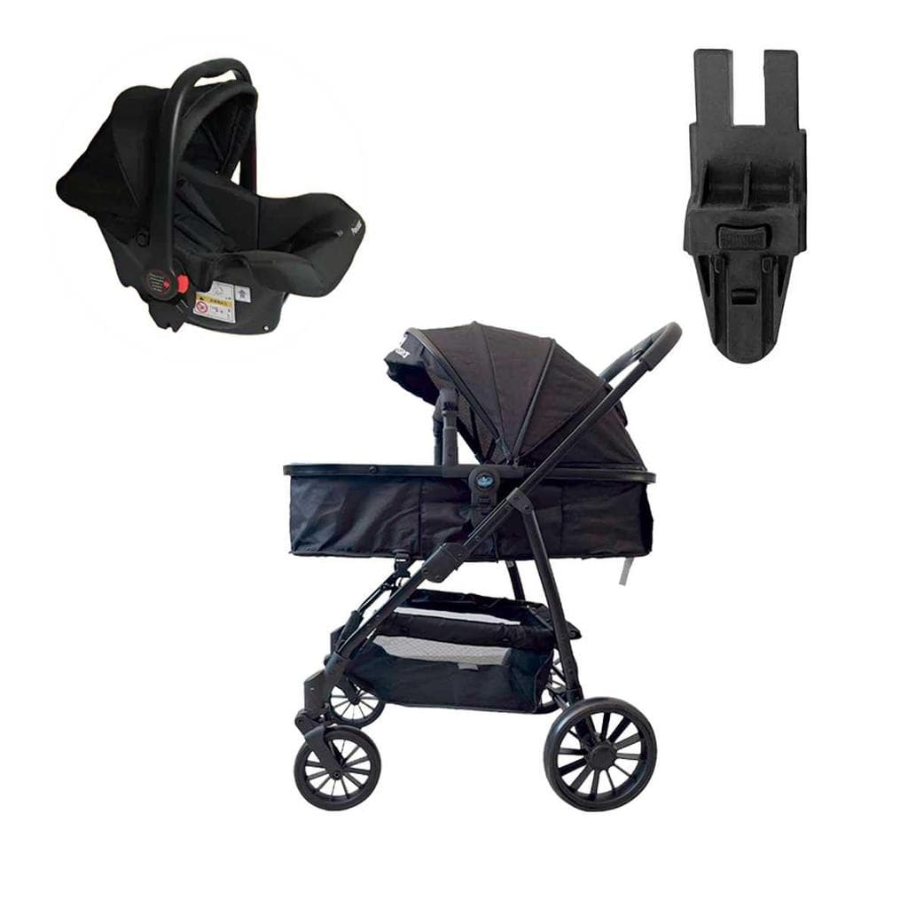 Carrinho Bebê Move Duo Passear Bebê Conforto Nina Adaptador