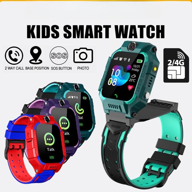 Q12 Q19 Crianças Smartwatch Relógio Inteligente Localização Precisa Posição Câmera Rastreador SOS/LBS Anti-Perdido Tela 