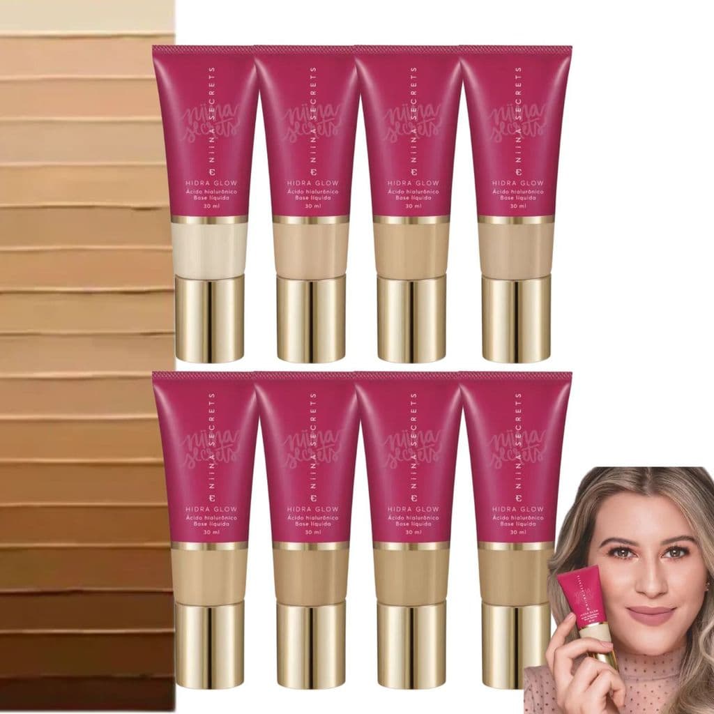 Base Líquida Eudora Niina Secrets Hidra Glow 30ml