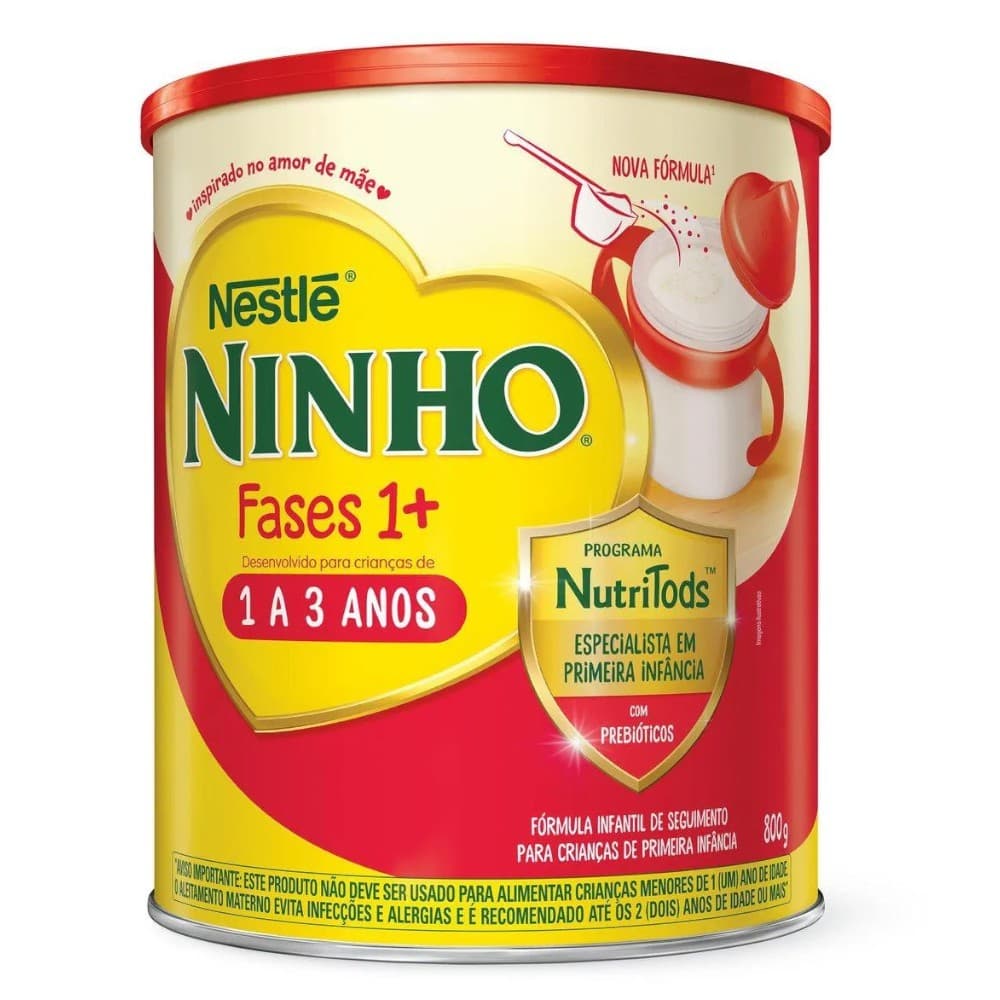 Fórmula Infantil Ninho Fases 1+ 800g Nestlé