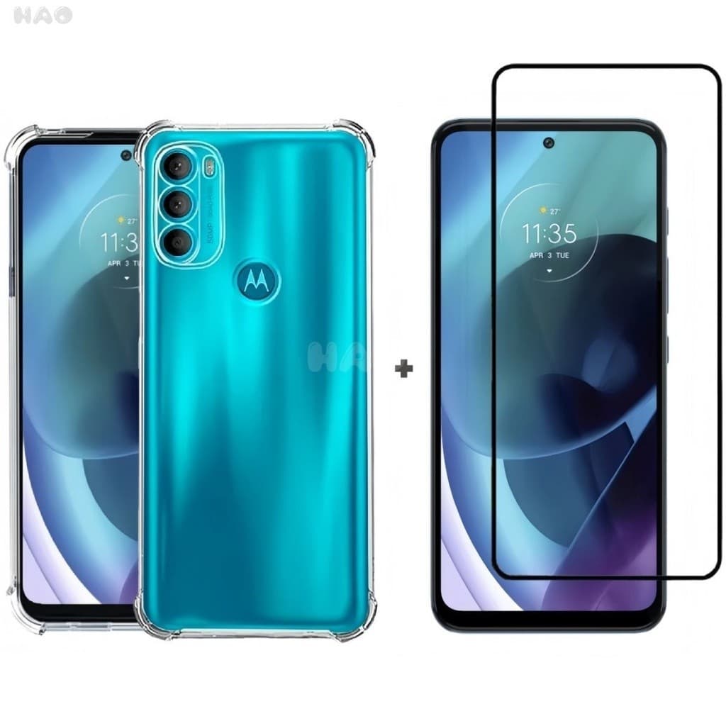  Película e Capa Capinha Motorola Moto G71 5G