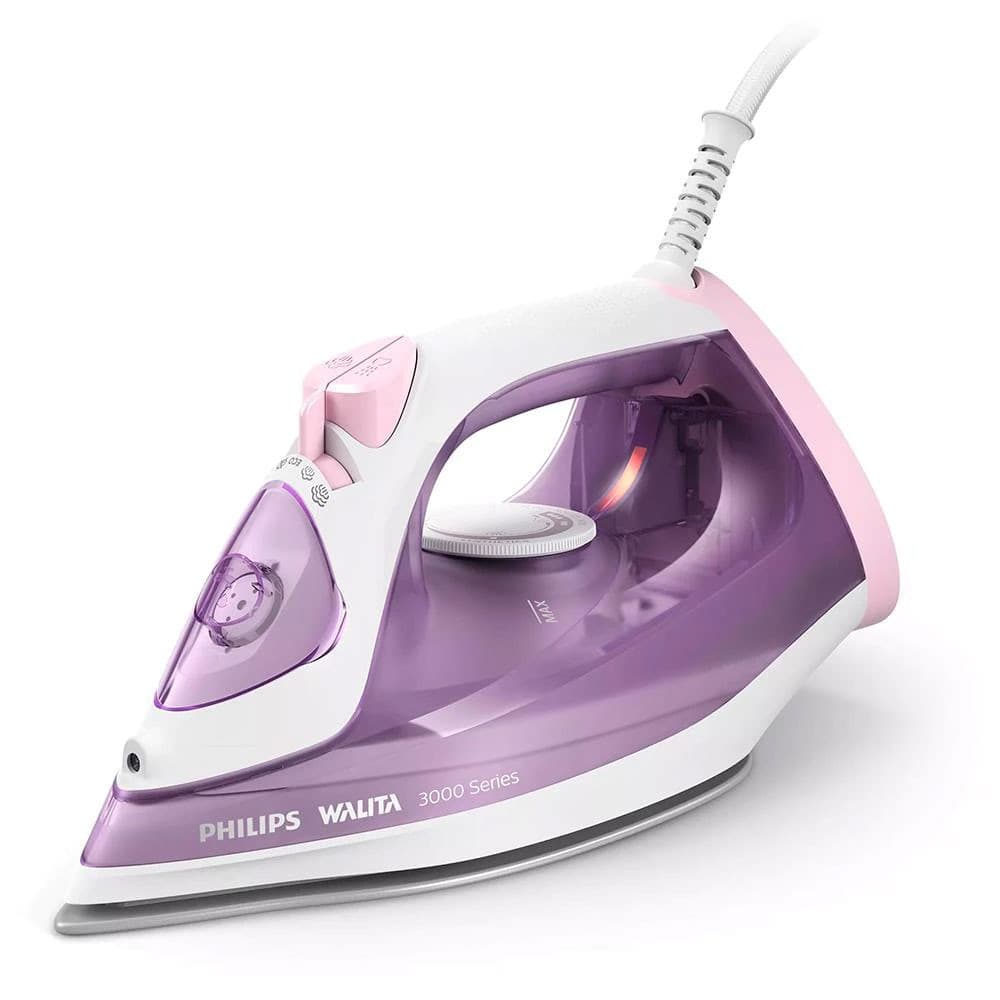 Ferro de Passar a Vapor Base de Cerâmica com Spray 3000 Series 2000 W Philips Walita