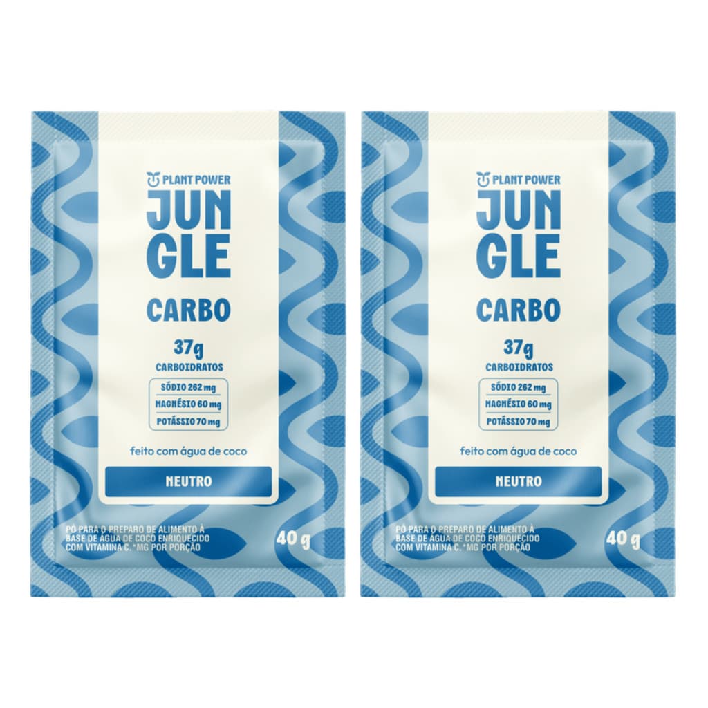 2x Sache Jungle Endurance Carbo Plant Power Neutro 40g