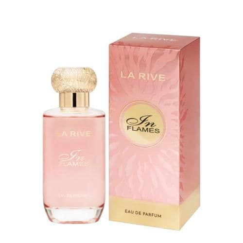 Perfume La Rive In Flames Feminino 90ml EDP Original Importado Fragrância Forte e Envolvente