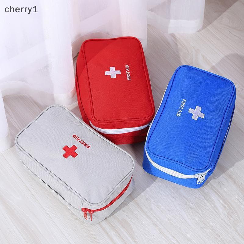 [cer] Bolsa De Armazenamento Médico Portátil Para Viagem Ao Ar Livre Grande Capacidade Oxford Kit De Primeiros Socorros