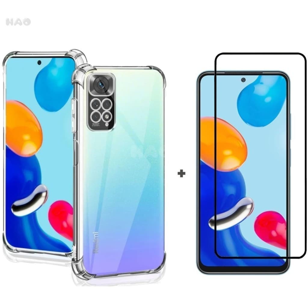 Película e Capa Capinha Para Xiaomi Redmi Note 11 4G/11S 4G