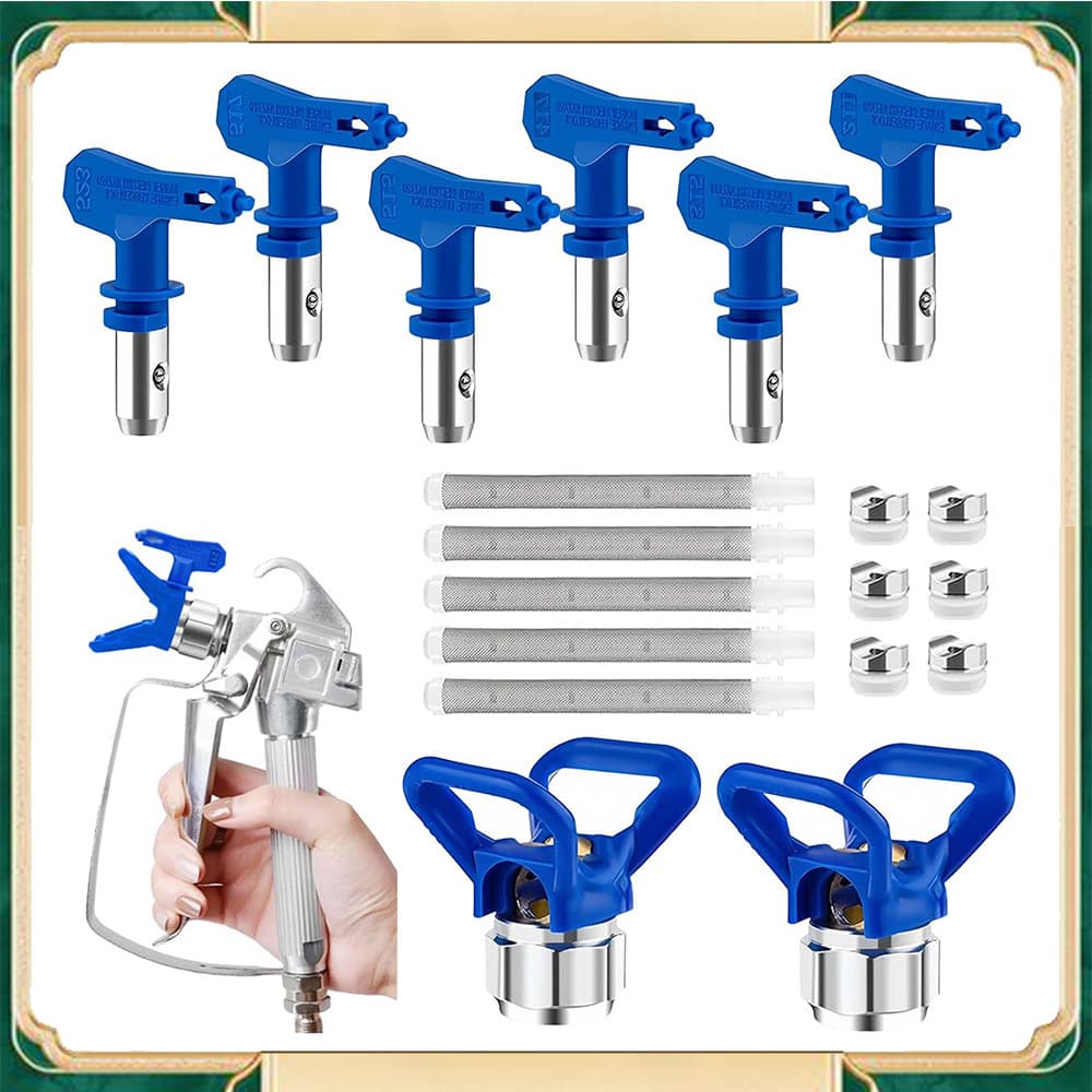 6 bicos airless 211/315/417/515/517/523 e 2 porta bico