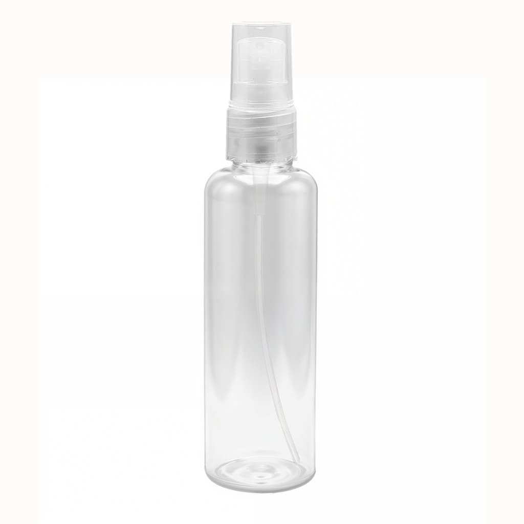 Frascos em Plástico Pet de 60Ml R18 Cilíndrico Válvula Reparadora para cremes Álcool Gel Shampoo Condicionador