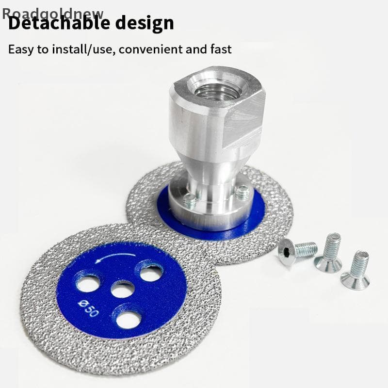 RGN M14 Lâmina De Serra Diamante Com Flange Removível Disco Corte Turbo Para Granito Mármore Cerâmica Concreto Moagem Es