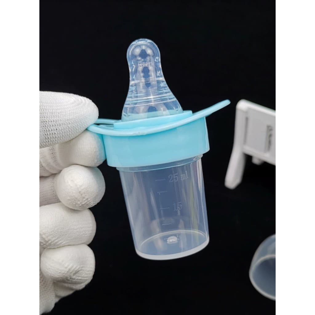 Bebê recém-nascido 25ml Ultra pequena capacidade mamadeira de qualidade alimentar PP Anti-cólica chupeta cuidados com o 