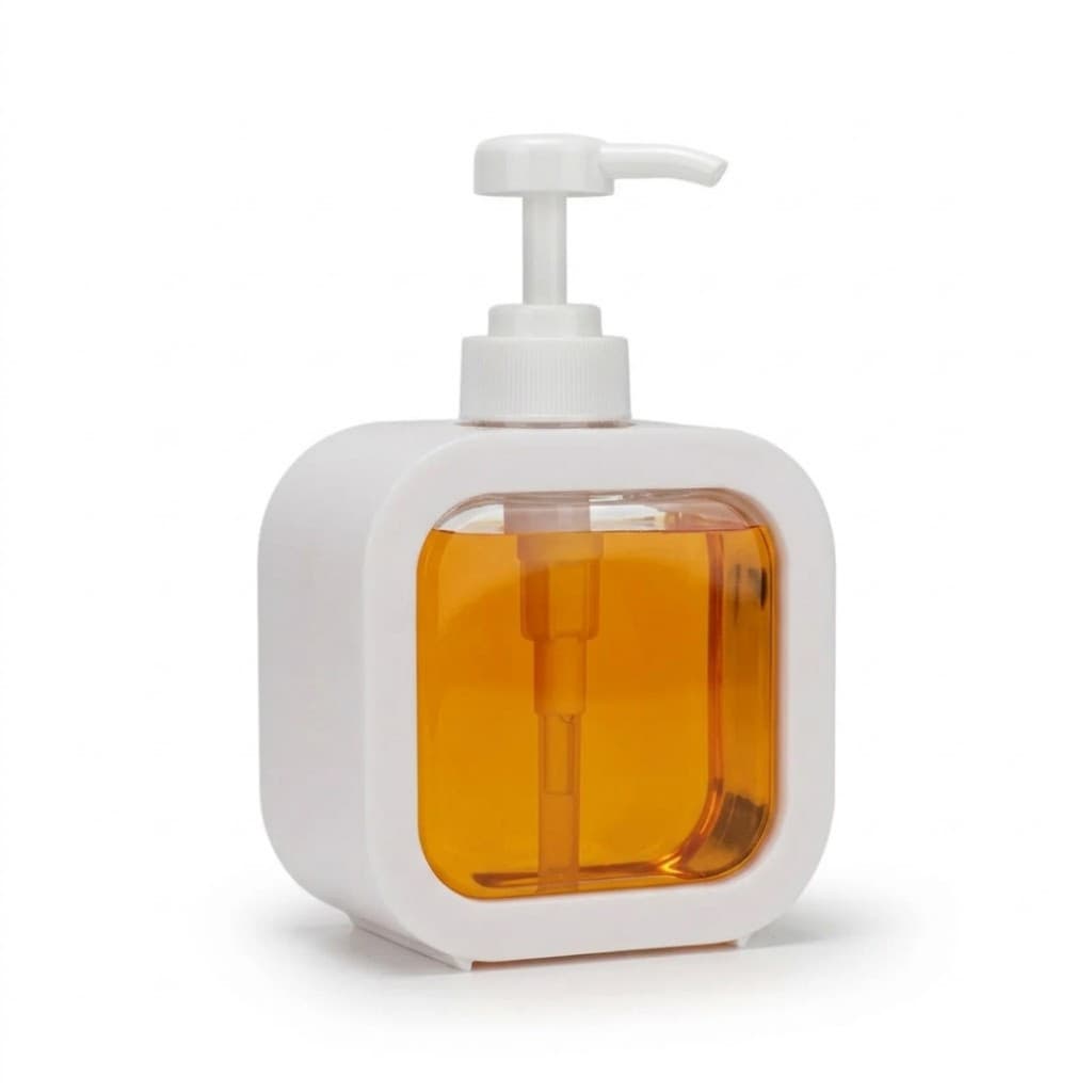 Dispenser 300ml Sabonete Líquido Pump Banheiro Lavabo Shampoo Condicionador Hidratante