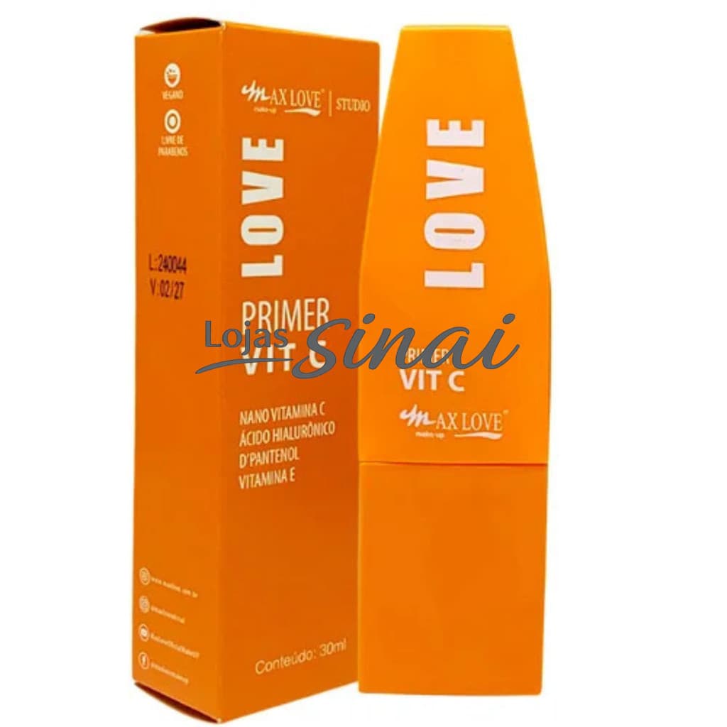 (V)Primer Facial Vitamina C Max Love - 30mlMJ8M