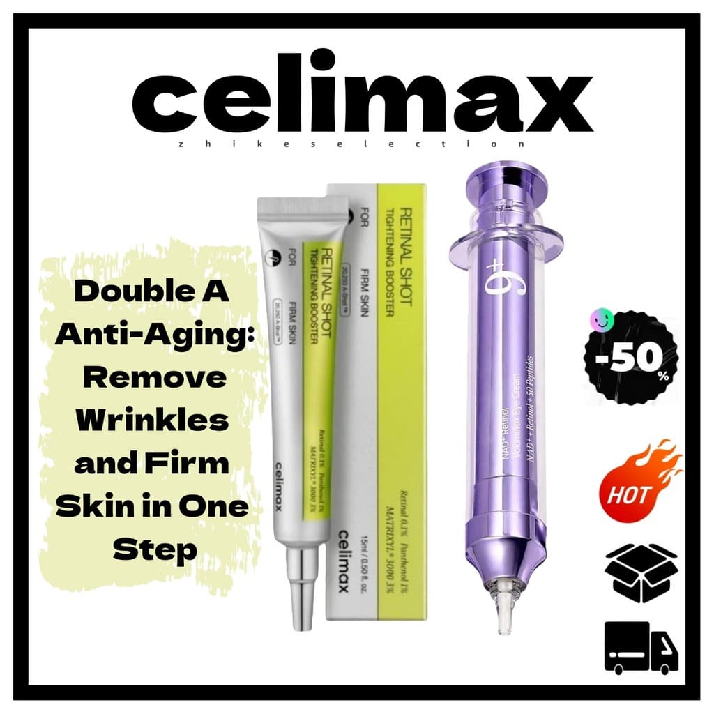 5.5celimax + Numbulin Vita-A Creme Para Olhos Firmador E Apertador 15ml + Hidratante Os No 9 10ml | Aperte Rugas , Reduz