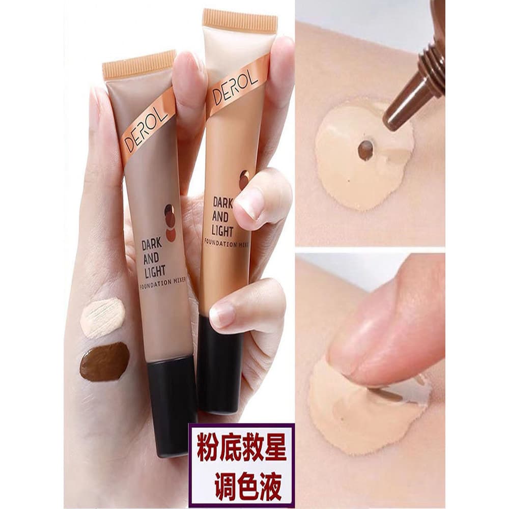 Líquido tonificante tridimensional contorno BB creme tonificação base líquida correção líquido trigo cor tom de pele esc